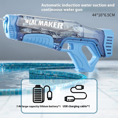 Dinosaur Electric Water Gun Waterproof Automatic Water-absorbing
